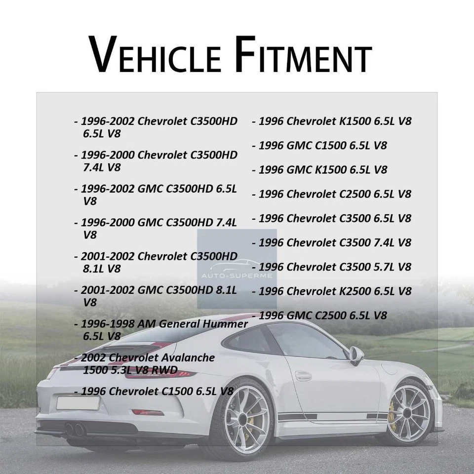 Bomba de dirección asistida BBB Industries para 1996-2002 GMC C3500HD 6,5 L Foto 2 de 4