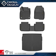 All Season 3D 4pcs Floor Mats + Cargo Liner Fit For 2023-2024 Honda CR-V TPE