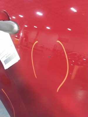 2011 Ford Escape Rear Right Door Red Used OEM Part 132225 Scratches
