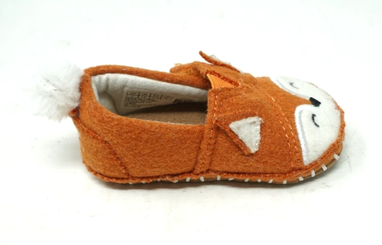 TOMS Luca Fieltro Naranja Cara de Zorro Bebé Niño Pequeño Talla 2 EDICIÓN LIMITADA 10012896 Foto 4 de 4