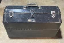 Vintage Simonsen Tool Box Metal Type II Size 3 Mechanics Cantilever 22" Black