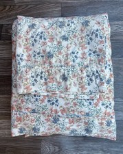 Threshold QUEEN Flat Sheet & 1 Pillowcase Dit...
