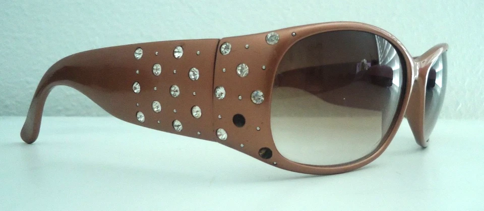 Fossil Mujer Sunstone PS3340 711 Cat No. 2 gafas de sol pedrería 59-20-121 Foto 3 de 4