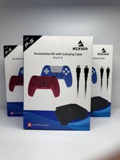 NexiGo PS5 Accessories Kit, 13 in 1,Controller Case,Controller Cover, Thumb Grip