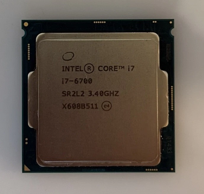 Intel Computer Processors Intel Core i7-6700 Processor Model for
