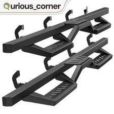 Running Boards Drop Step Bars For 2007-2018 Chevy Silverado Sierra 1500 Crew Cab Running Boards Drop Step Bars For 2007-2018 Chevy Silverado Sierra 1500 Crew Cab