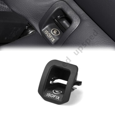 Black Child Seat Hook Anchor ISOFix Cover For Mercedes Benz A CLA