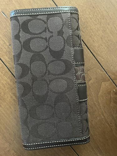 Coach Hampton signature striped slim envelope wallet - Picture 8 of 12