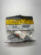 HUBBELL PREMISE WIRING HXJ6W Jack,White,Cat6,...