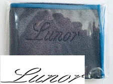 Lunor Eyeglass Cleaning Cloths Microfiber Polishing Wipes For Sunglasses 