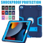 For iPad 6th 7th 8th 9th 10th 11th Generation (A16) Shockproof Hard Stand Case