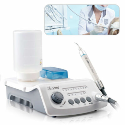 New VRN-A8 Ultrasonic Tooth Cleaner Scaler Irrigator Plaque Remover Tool Kit