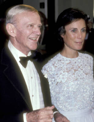 Fred Astaire & wife Robyn Smith at the Ninth American Film I - 1981 Old Photo 3