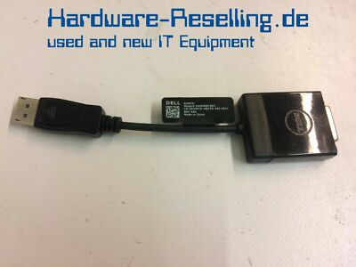 Dell DisplayPort to DVI D DVI-D Single Link Adapter 0KKMYD / 064XF6 NEU OVP