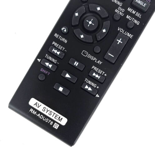 New Replace RM-ADU078 For Sony Audio Video AV System Remote Control DAVDZ170 - Picture 5 of 5
