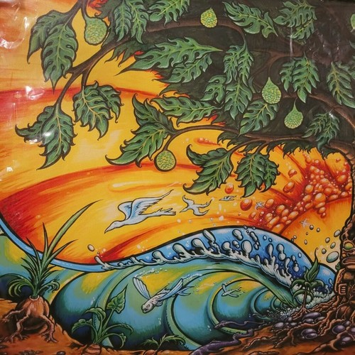 Drew Brophy Árbol de la Vida Firmado Impresión Lienzo Enmarcado 24 x 36 Naturaleza Psicodélico - Imagen 10 de 12