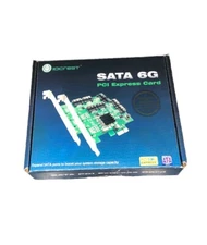 (Open Box) IOCREST SI-PEX40064 PCI-Express 2.0 Low Profile SATA III 6.0 Gb Card