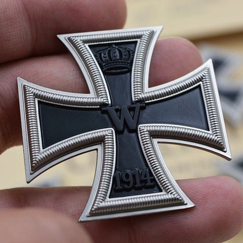 PIN INSIGNIA PEDIDO MEDALLA PRIMERA CLASE 1914 CRUZ DE HIERRO EK1 ALEMANIA ALEMANA PRIMERA GUERRA MUNDIAL - Imagen 2 de 3