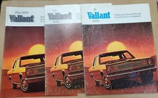 1969 Plymouth Valiant English/French/Spanish brochure lot of 3/Chrysler Canada
