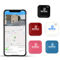 ReFind R1 Smart Tracker. Mini GPS Tag, Live Tracking on Free App Bluetooth 5.0