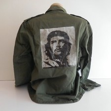 CHE GUEVARA BETEX 1979 ABL Army Military Shirt Jacket Size 37 N6583  