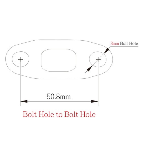 AN10 10AN Oil Drain Flange w/ AN to NPT Oil Feed for Precision Turbo - Picture 3 of 3