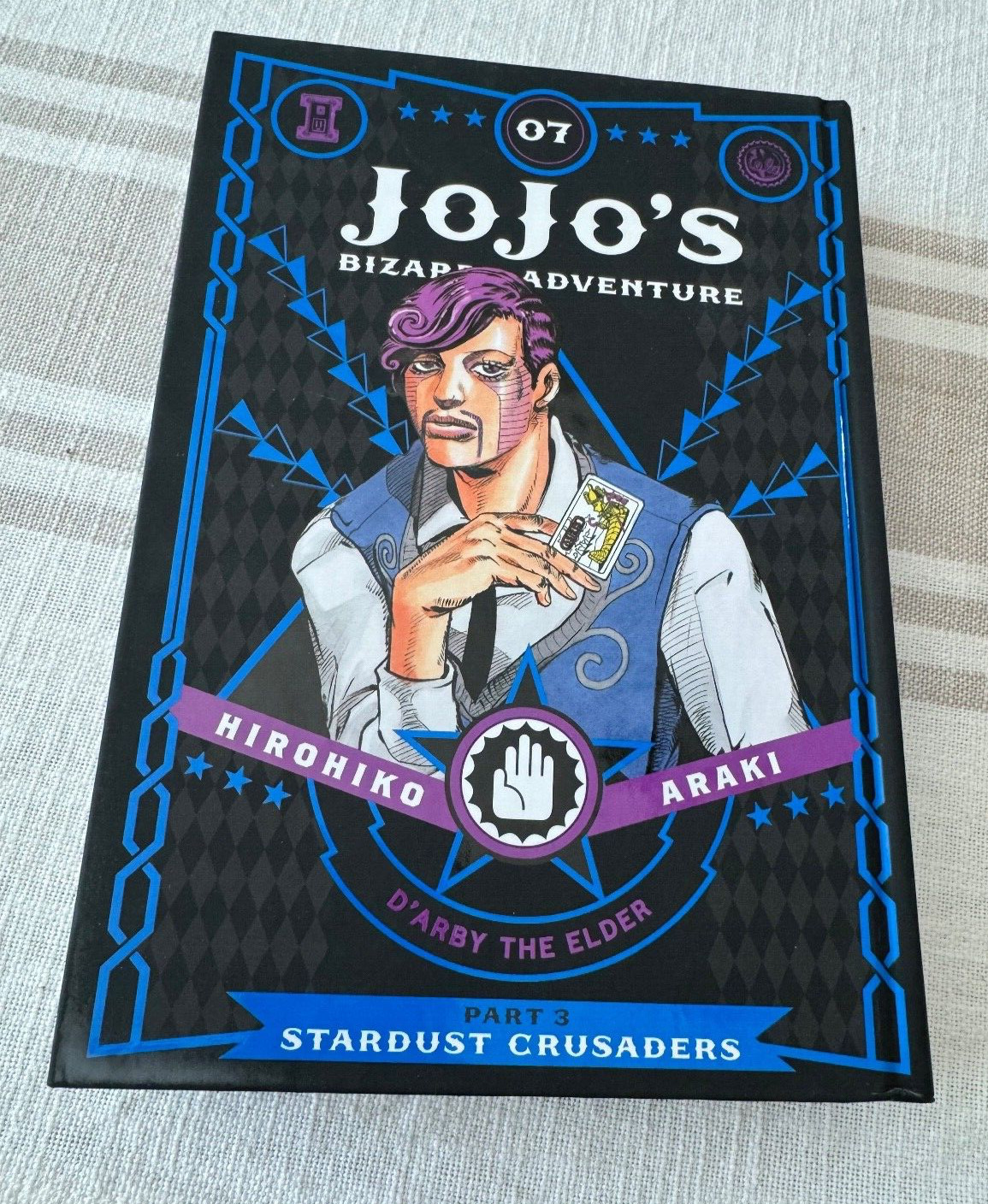 JoJo's Bizarre Adventure: Part 3--Stardust Crusaders, Vol. 7 - Hardcover - NEW