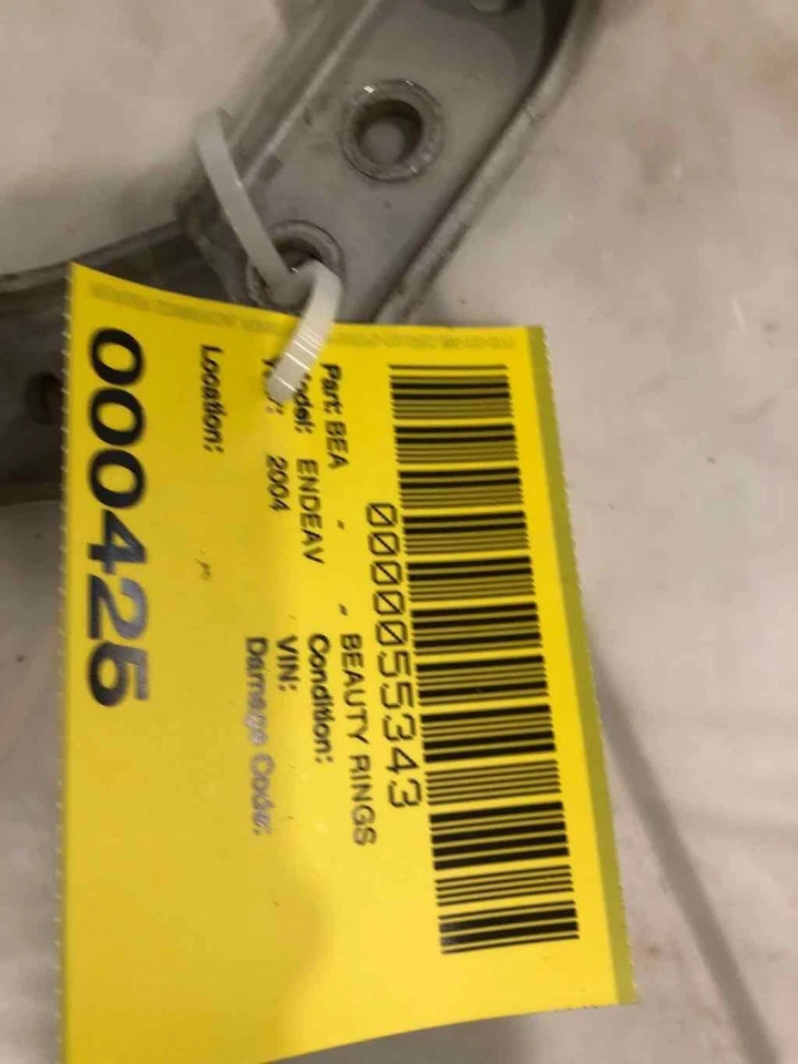 2004 MITSUBISHI ENVIDAVOR Dobradiça da Porta Frontal Superior e Inferior Lado Esquerdo do Driver LH G - Imagem 2 de 4