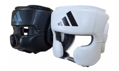 Adidas Speed Head Guard Boxen Kopfschutz MuayThai Sparring Kopfbedeckung MMA Kopfbedeckung