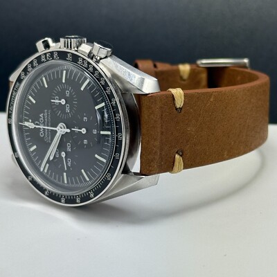 Omega Speedmaster Moonwatch Vintage Handmade Brown
