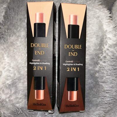 HelloKiss Double End Controlling Stick Highlighter & Shading 2 In 1 - Qty of 2