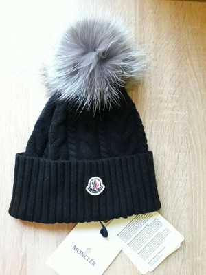 moncler cable knit beanie