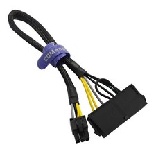 COMeap 24 Pin to 6 Pin ATX PSU Power Adapter Cable for Dell Motherboard with ...