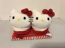 Hello Kitty Plush House Slippers Women s Shoe Size 7-8 M-L