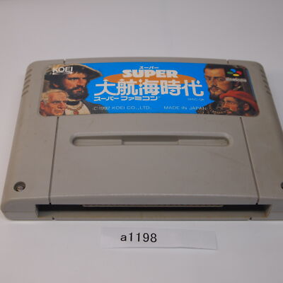 a1198 SUPER DAIKOKAI JIDAI SNES SFC Nintendo Super Famicom JAPAN | eBay