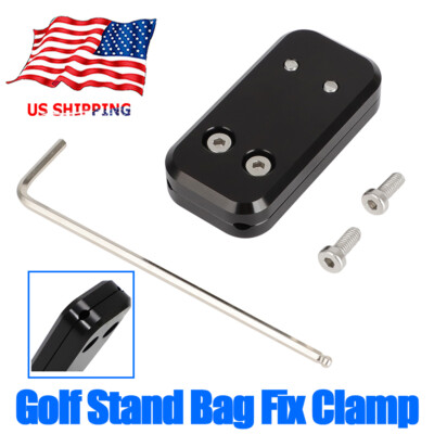 CNC Golf Stand Bag Fix Clamp Universal For Golf Stand Bag uses 4MM Leg Springs