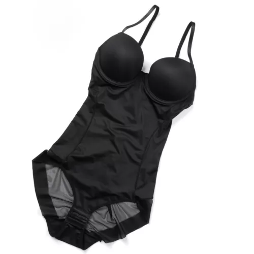 Women's Tummy Control Underwire Bra Bodysuits Body Shaper Leotards Top Jumpsuit - Picture 15 of 23