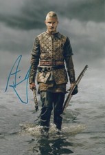 ALEXANDER LUDWIG signed Autogramm 20x30cm VIKINGS in Person autograph COA