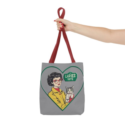 Cat Ladies Vote Tote Bag Fun Election Carry-On Harris Walz Trump Vance - Picture 61 of 61