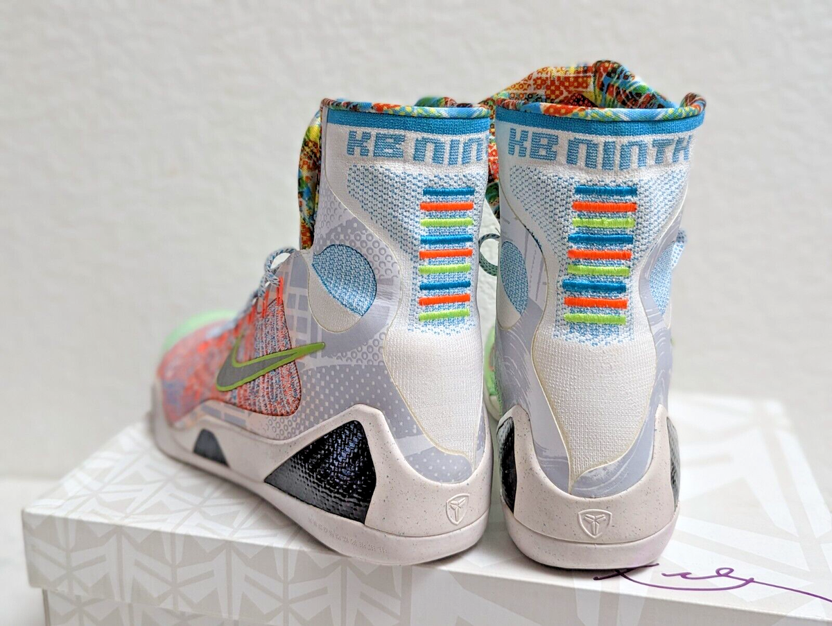 Nike Zoom Kobe IX Elite Premium SZ 9 What The Bryant WTK
