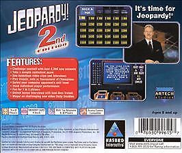 Jeopardy 2nd Edition (Sony PlayStation 1, 2000)