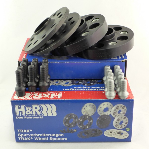 H&R Spurverbreiterung 30/60Mm Schwarz FüR A2 A3 TT Leon Fabia Octavia Golf Bora-image