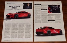 MAZDA RX-VISION CONCEPT MAGAZINE ARTICLE DESIGN ANALYSIS AUTOMOBILE MAG IGNITION