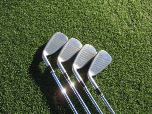 Cleveland TA6 Irons OEM Regular Flex Steel Shafts 3-PW+SW RH 9 Clubs VERY GOOD - Picture 4 of 16