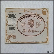 Griffioenbier Beer Label (BL17)