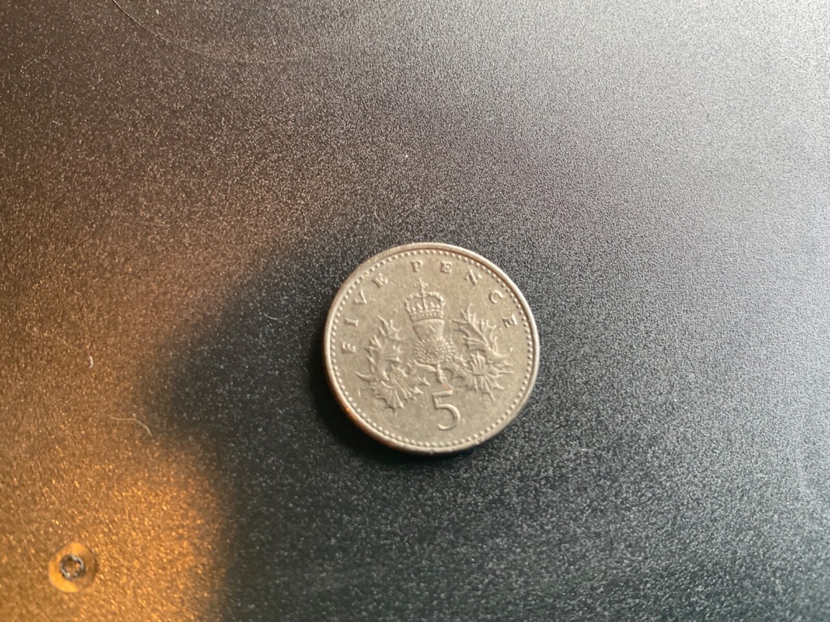 QUEEN ELIZABETH II Coin 1990 D.G REG. F. D UK 5 PENCE COIN | eBay