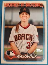 2024 Topps Series 2 #WIB-3 Ronnie Gajownik Arizona D-Backs Women in Baseball