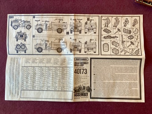 Matchbox #40173 1/76 Long Range Desert Group 30cwt Chevrolet & Willys Jeep - Imagen 5 de 6