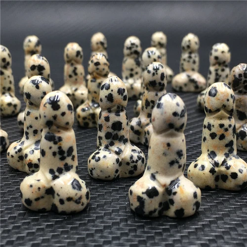 Wholesale Natural mix mini Penis Carved quartz Crystal Massager Wand Healing - Picture 21 of 296