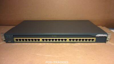 CISCO WS-C2950-24 2950 Network Switch 24x Port 10/100 Rj-45 Catalyst Network
